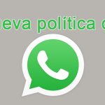 Nueva política de Whatsapp